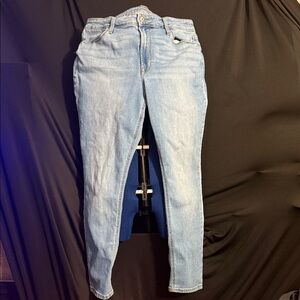 Light Blue Women's Slim Jeans Old